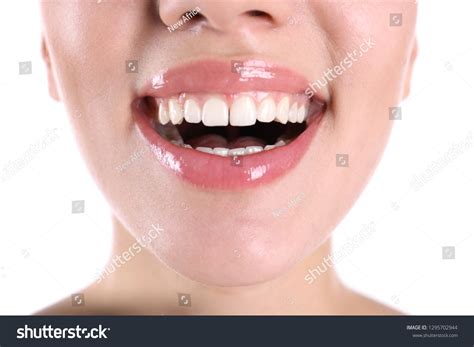 Young Woman Healthy Teeth Smiling On Stock Photo 1295702944 | Shutterstock