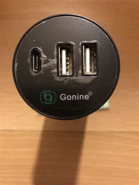 GONINE DESKTOP POWER Grommet with USB-C Hidden Desk Hole Power Socket 3 ...