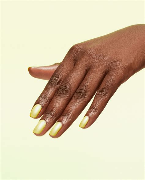 Sunscreening My Calls Nail Polish | OPI | Nail lacquer, Yellow nail ...