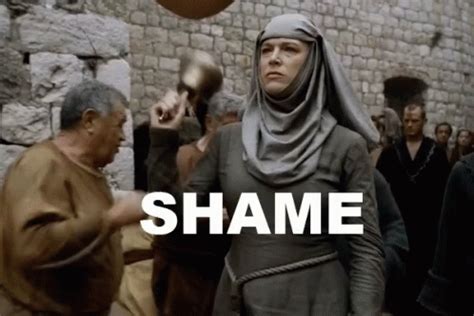 Shame Game Of Thrones GIF - Shame GameOfThrones HugeBell - Discover & Share GIFs