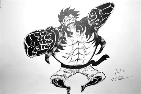 Luffy Drawing at PaintingValley.com | Explore collection of Luffy Drawing