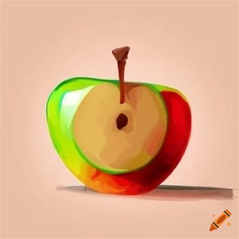 Sliced apple