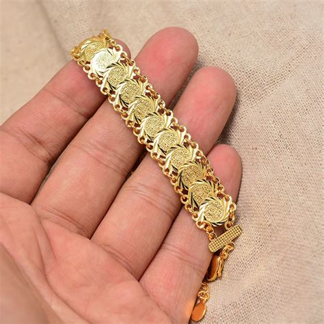 Top more than 159 gold coin bracelet super hot - kidsdream.edu.vn