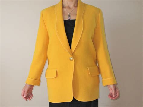 Nemil Wool Jacket Woman Size L Vintage 90s Virgin Wool Blazer | Etsy Canada | Wool jackets women ...
