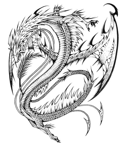 Free Printable Dragon Coloring Pages For Kids