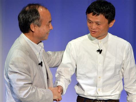 Softbank CEO Masayoshi Son says he and Alibaba's Jack Ma send each ...