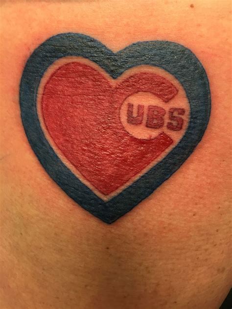 Chicago Cubs Tattoo | Chicago cubs tattoo, Cubs tattoo, Tattoos