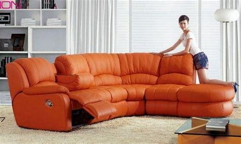 20 Ideas of Curved Sectional Sofas With Recliner