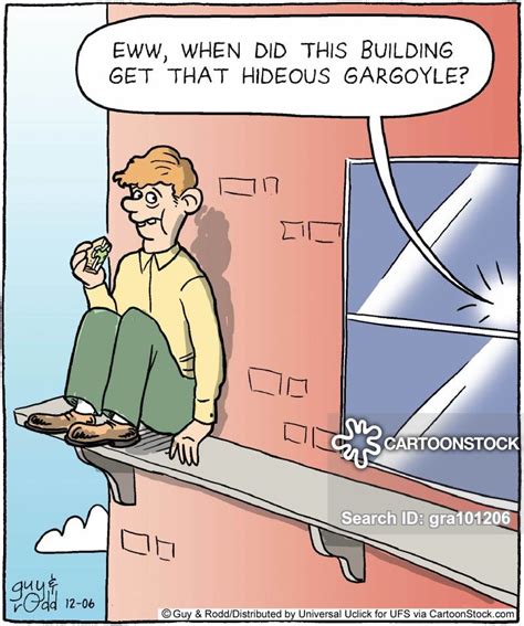 Gargoyles Cartoons and Comics - funny pictures from CartoonStock