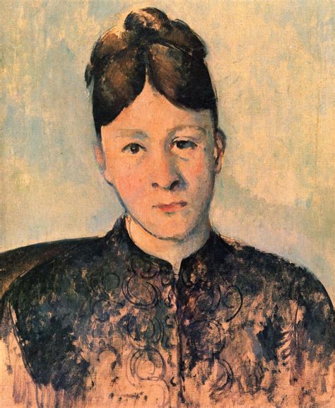 Portrait of Madame Cezanne by Paul Cézanne | Obelisk Art History