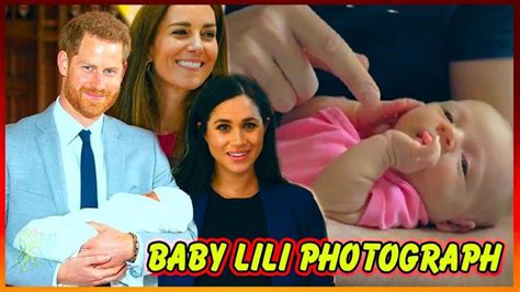 FIRST PHOTO! Meghan And Harry SHARED PHOTOGRAPH Of Baby Lili with The ...