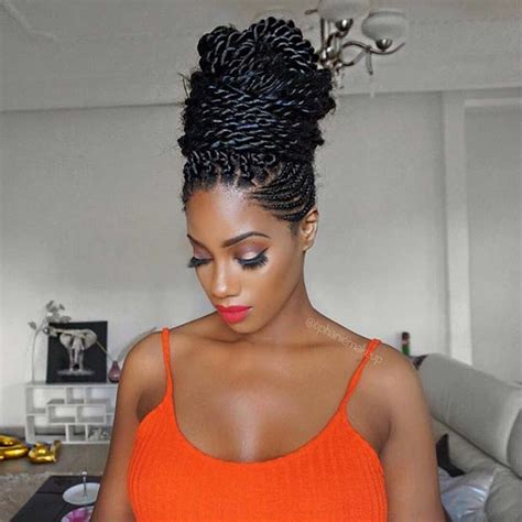 Black Updo Braided Hairstyles 2018 - Hairstyle Guides