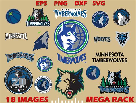 NBA Minnesota Timberwolves Svg Logo NBA Team SVG cut file | Etsy