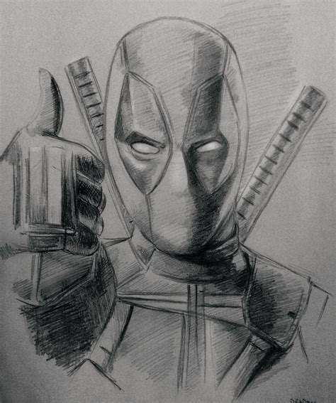 Pencil sketch of Deadpool #drawing #art #deadpool #marvel (Görüntüler ile) | Çizimler ...