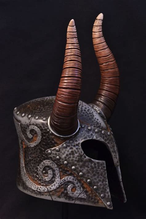 Helm of Yngol, Skyrim | Skyrim, Replica prop, Custom metal