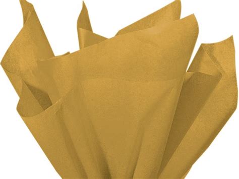 Antique Gold Color Tissue Paper, 20x26", Bulk 240 Sheet Pack | Gold ...