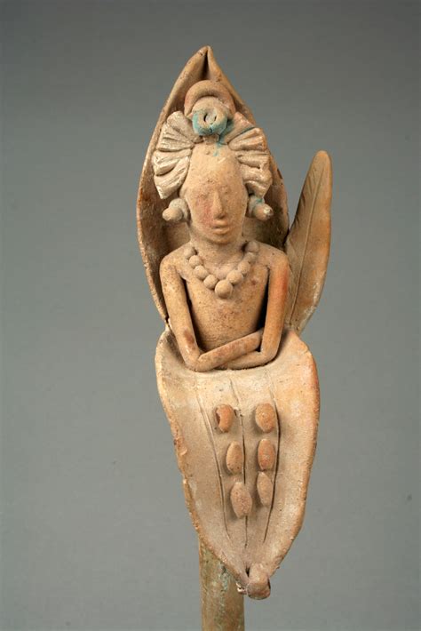 Maize God emerging from a flower | Maya | The Metropolitan Museum of Art