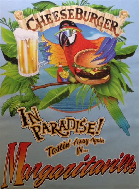 Pin on Jimmy Buffet ~ Margaritaville | Cheeseburger in paradise ...