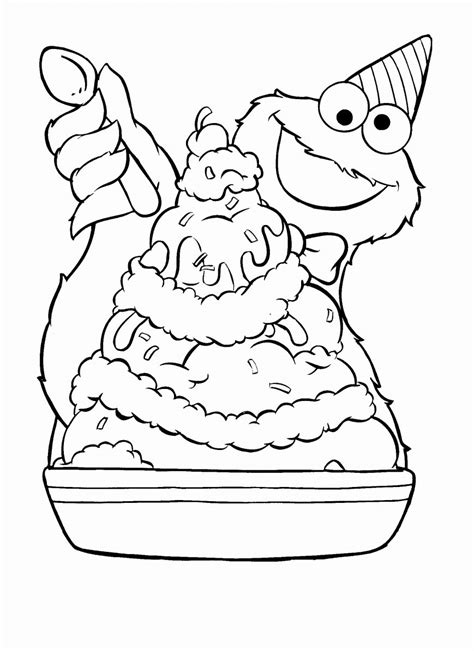 Baby Cookie Monster Coloring Page at GetColorings.com | Free printable ...