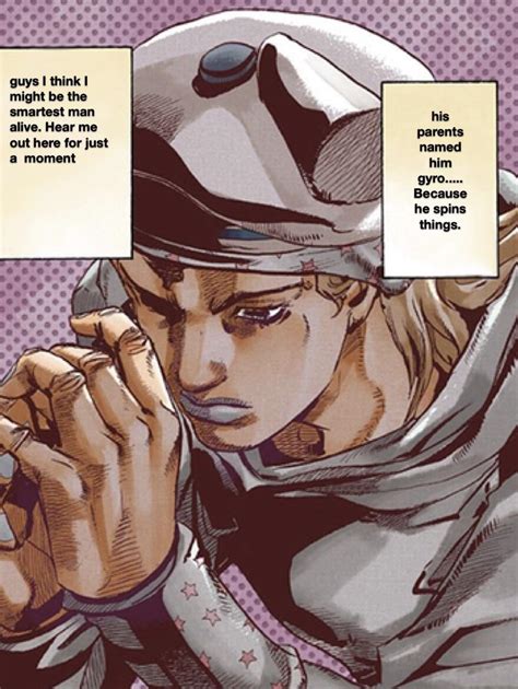 arigato..... Gyro. : r/ShitPostCrusaders