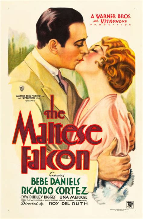 The Maltese Falcon (1931) | Scorethefilm's Movie Blog