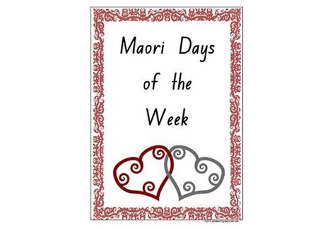 Maori | Days of the Week | Cards | ABC Teaching Resources | Maori, Language resources, Teaching ...