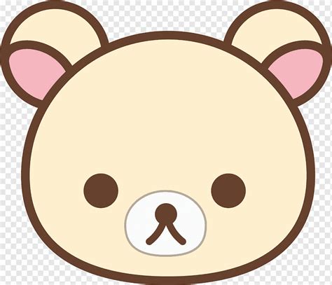 Transparent Rilakkuma Face - bmp-name