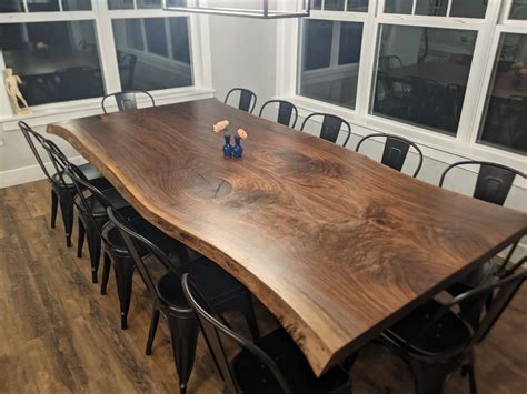 Live Edge Dining Room Tables For Sale | Lancaster Live Edge