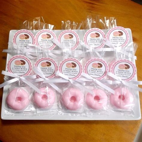 DONUT PARTY Favors Donut Party Donut Birthday Donut Baby