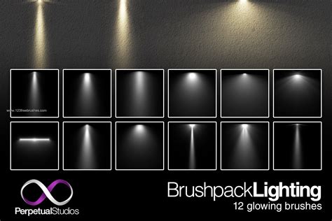 Lighting | Photoshop Free Brushes | 123Freebrushes