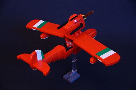 Porco Rosso's racing plane takes to the skies | The Brothers Brick | The Brothers Brick