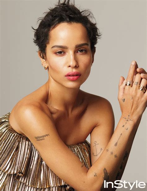 Tattoos Zoe Kravitz - Tattoo Design