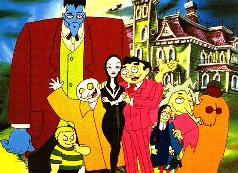 The Addams family cartoon : nostalgia