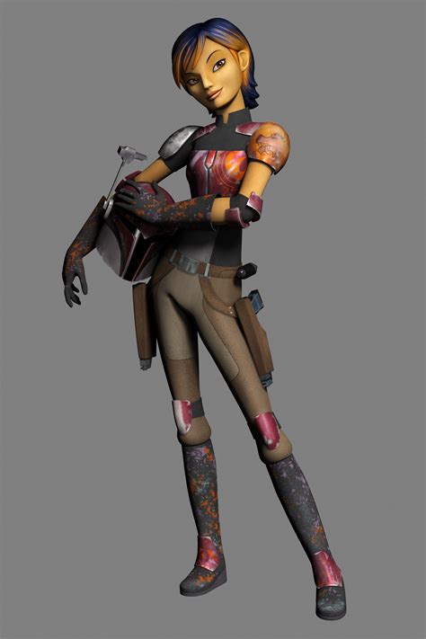 New STAR WARS REBELS Media Introduces Us To Mandalorian Badass Sabine!!