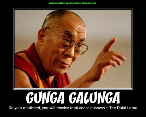 MOTIVATIONAL POSTERS: GUNGA GALUNGA