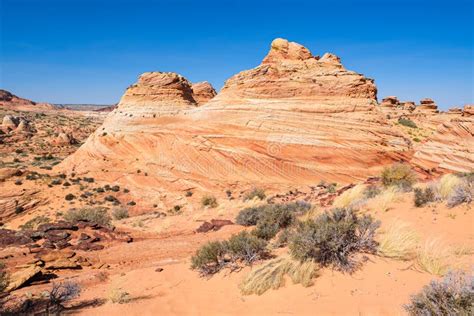 Coyote Buttes South stock image. Image of adventure - 211530197