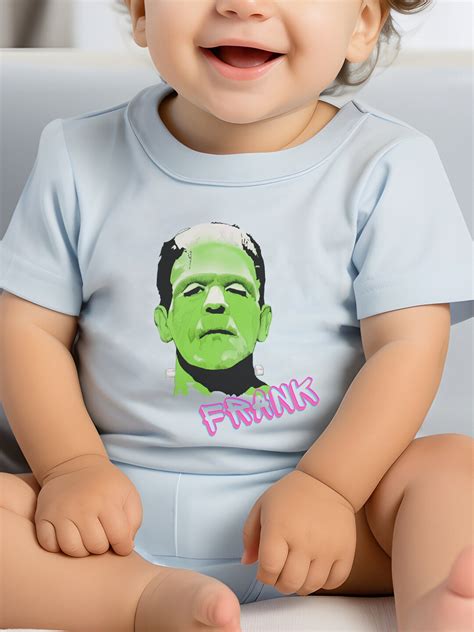 Frankenstein Onesie Spooky Month Baby Onesie Halloween - Etsy