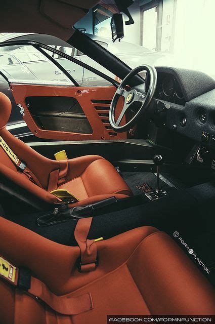 1990 Ferrari F40 interior. | Ferrari f40, Alfa romero, Ferrari