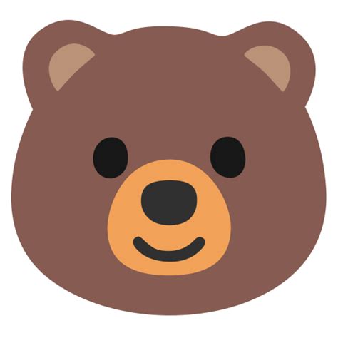 Bear Head Emoji Illustration Sticker By Turkan Rahimli ...