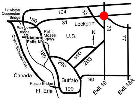 Map-2b | Lockport Cave & Underground Boat Ride