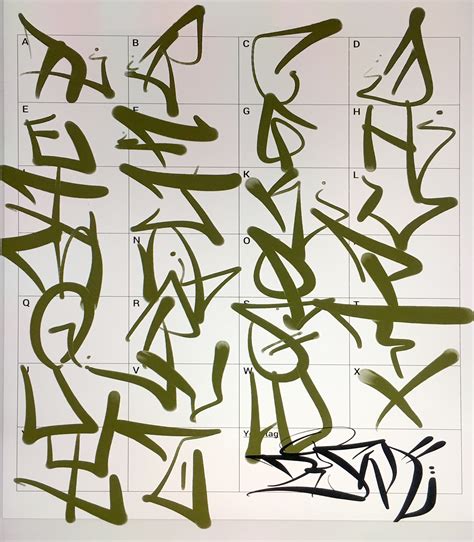 Graffiti Letters: 61 graffiti artists share their styles | Bombing Science