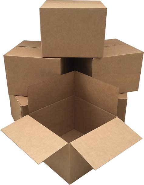 Amazon.com : Large Moving Boxes (6 Pack) 20x20x15-inches Packing Cardboard Box : Office Products