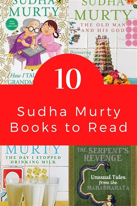 Top 10 Best Sudha Murty Books to Begin Reading Her