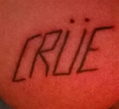 Motley crue tattoo, simple | Cute tattoos, Sick tattoo, Stick poke tattoo