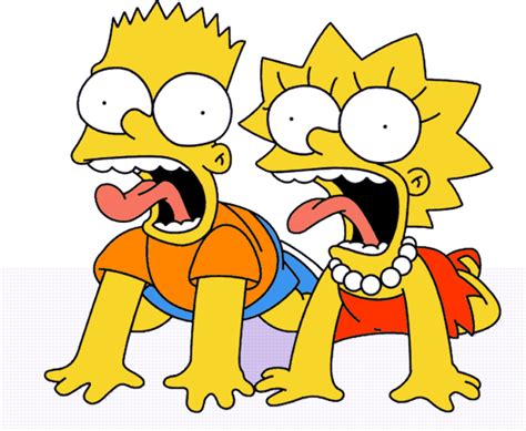 Bart And Lisa (PSD) | Official PSDs