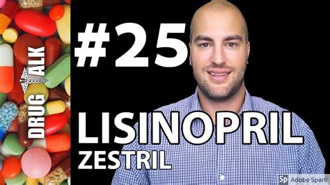LISINOPRIL (ZESTRIL) - PHARMACIST REVIEW - #25 - YouTube