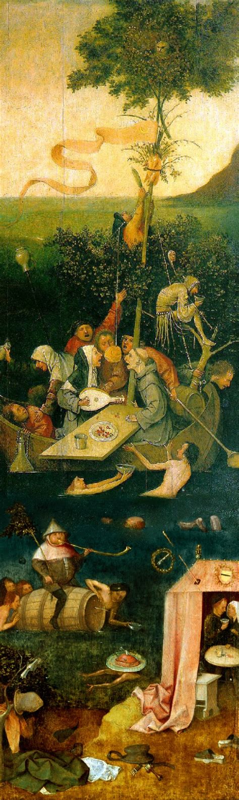 Hieronymus Bosch Ship of Fools symbolism - Art Kaleidoscope