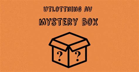 Utlottning av Mystery box! | TEGAZINE