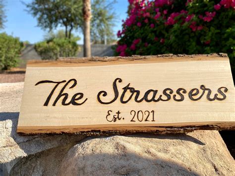 Custom Wood Burned Sign | Etsy