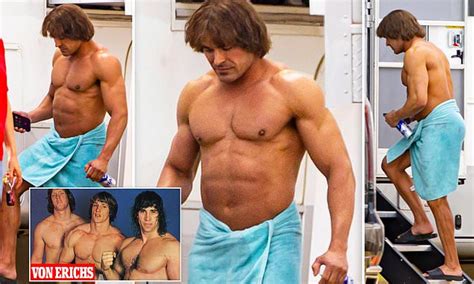 Zac Efron Debuts Bulk Physique For New Movie The Iron Claw ...